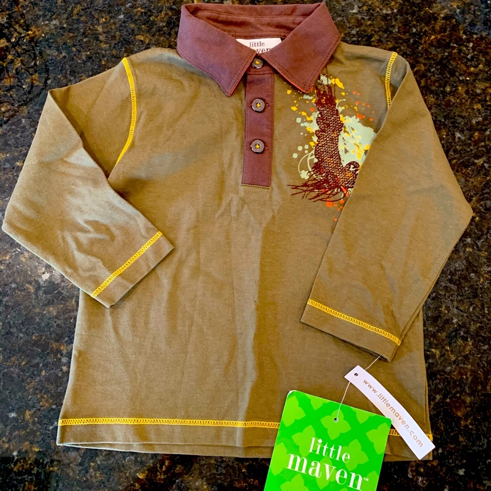 Kids Little Maven shirt 24 months